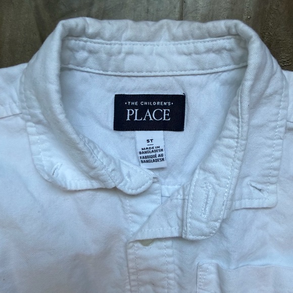 Children place Two Sets long sleeves Light Blue Shirt & white shirt size 4/5 - Picture 2 of 5